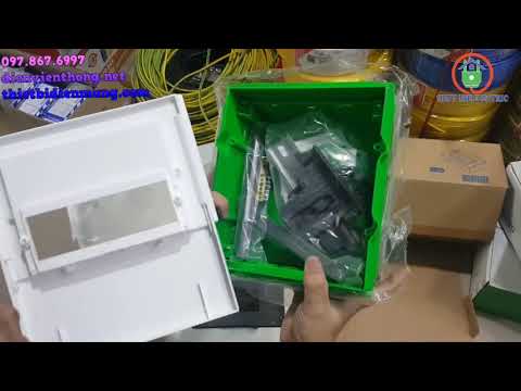 Video Tủ điện âm tường Schneider- Nano- Sino - youtube