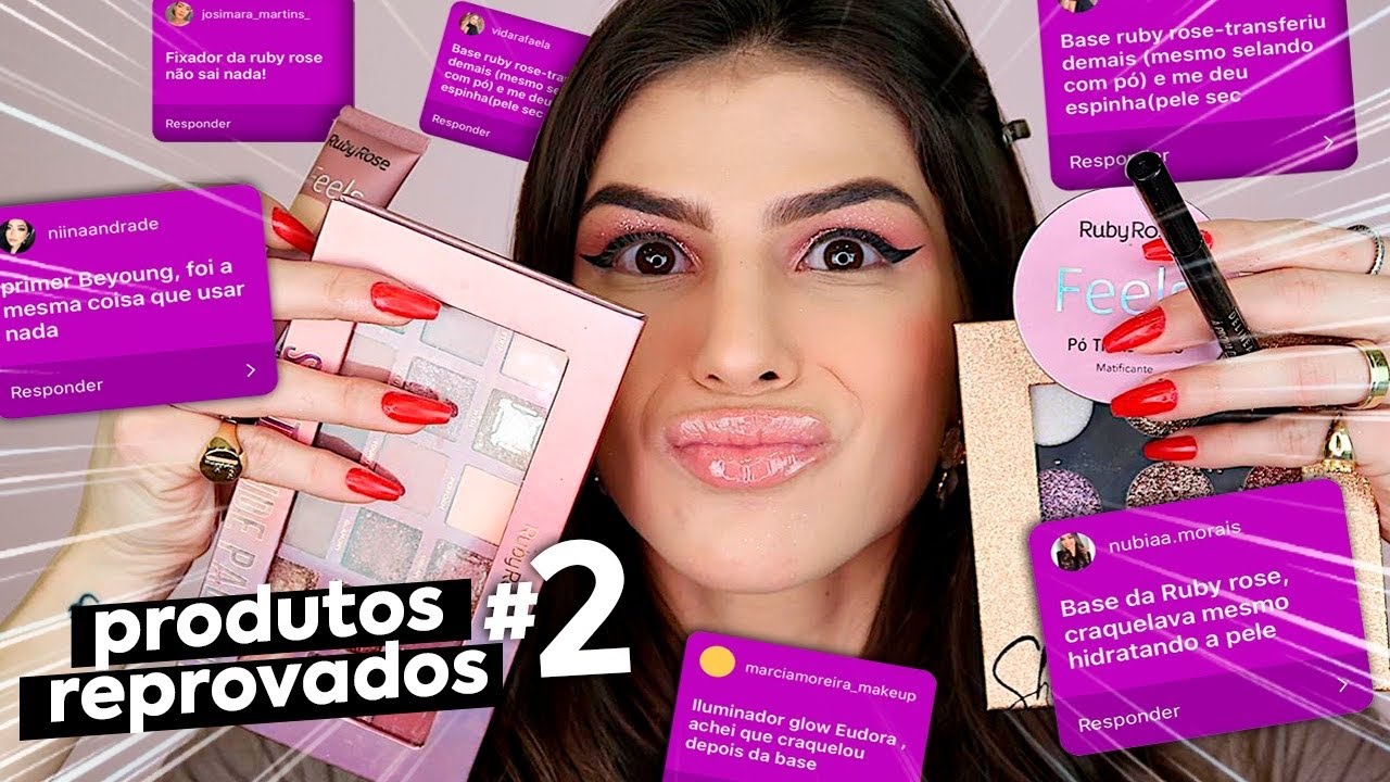 USANDO MAKES ❌ REPROVADAS ❌ por VOCÊS 🤭 #2 | Fernanda Petrizi