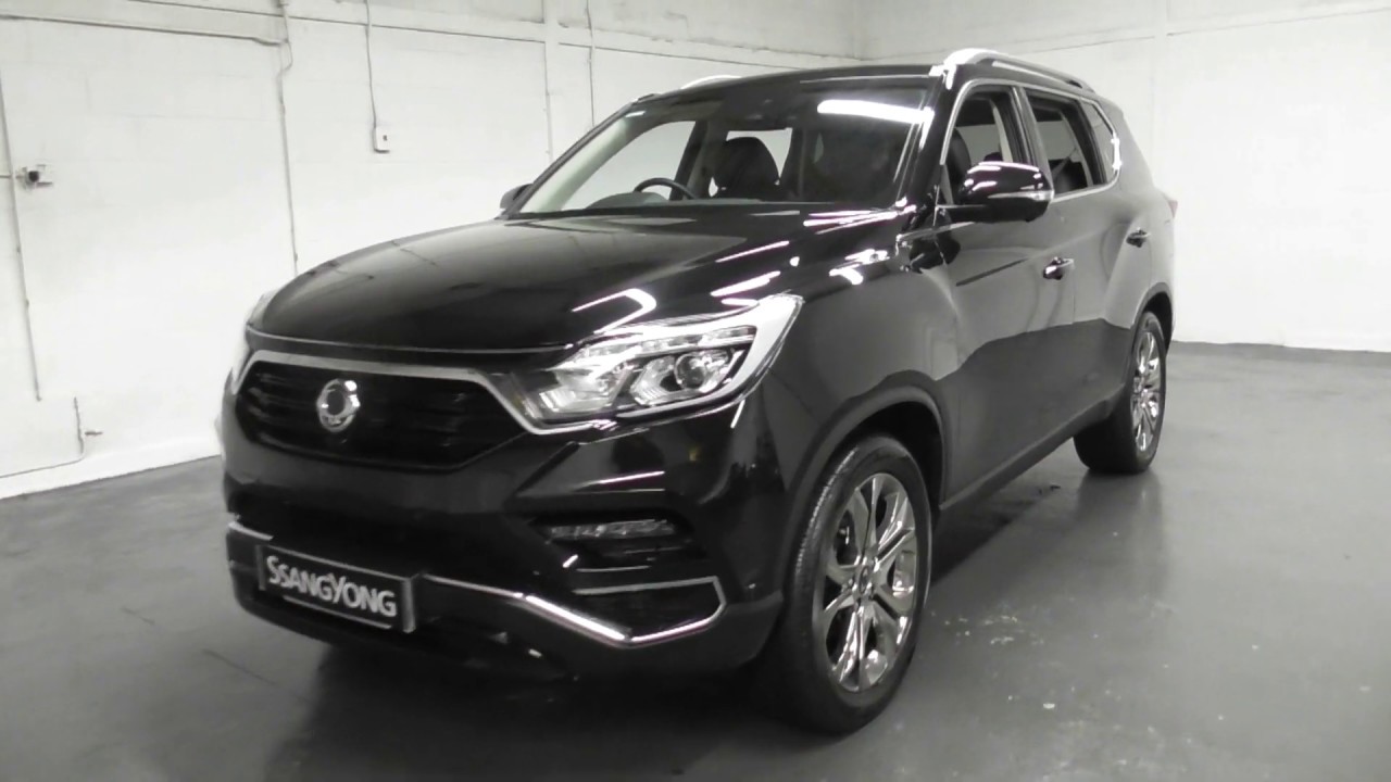 SsangYong REXTON 2.2 ULTIMATE AUTO finished in Space Black Pearl ,video ...