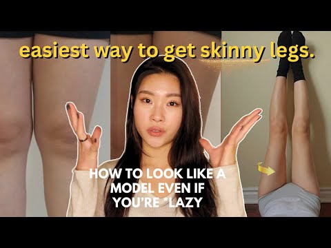 How to Get Slim Legs on Bed Routine | 6 Minutes 🎀