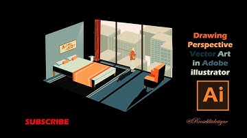 Drawing Perspective Vector Art in Adobe illustrator