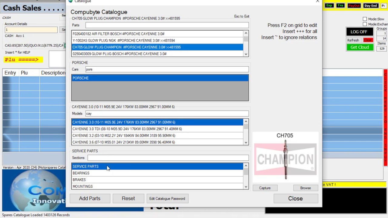 Compubyte CompuByte Tutorial - Using the Motorspares Catalogue - YouTube