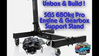 Unbox and Build ! SGS Pro Engine & Gearbox Support Stand 680kg for the Porsche Boxster rebuild !