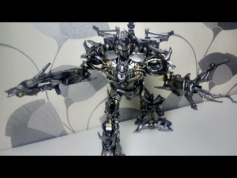 Видео: ДА ЗДРАВСТВУЕТ МЕГАТРОН! - Model Wizard (Wei Jiang) T-08/KO Masterpiece Movie MPM-8 MEGATRON