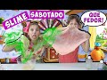 DESAFIO SLIME SABOTADO NA ROLETA MISTERIOSA - Mileninha