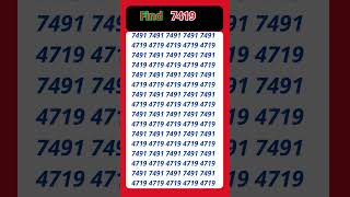 IQ Test 7419 #s #short #maths #mathstricks #puzzle #mathpuzzle #iqtest #iqtestonline #iqpuzzle