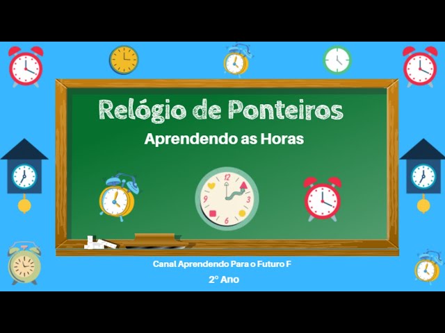 RELÓGIO PARA MONTAR - HORAS E MINUTOS - DaniEducar