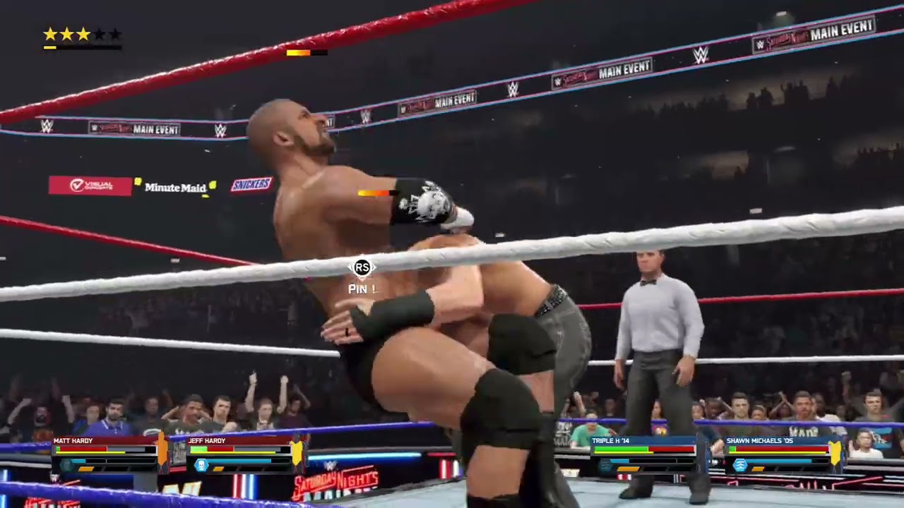 DX Vs Hardy Boyz Tag Team Tornado Match Saturday Main Event 