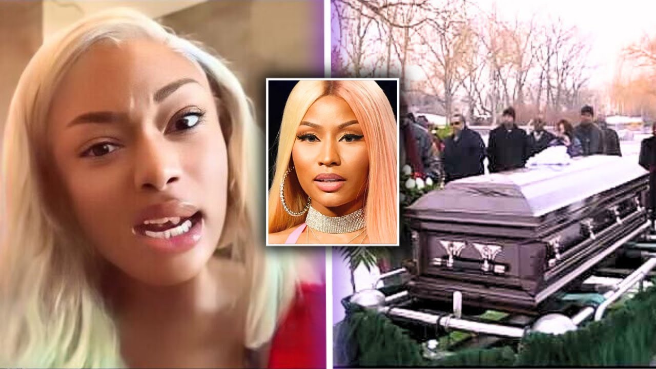 Megan Thee Stallion Breaks Down After Barbz Pull Up On Her Mom's Grave - YouTube