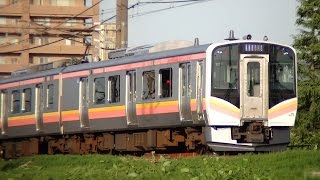 信越本線E129系B17編成　E129系B2編成