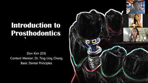 Introduction to Prosthodontics (for Predental Students)