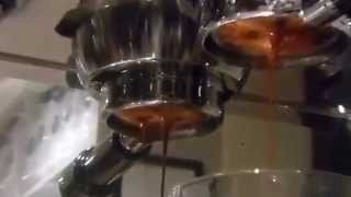 Commercial Espresso Machine Extraction