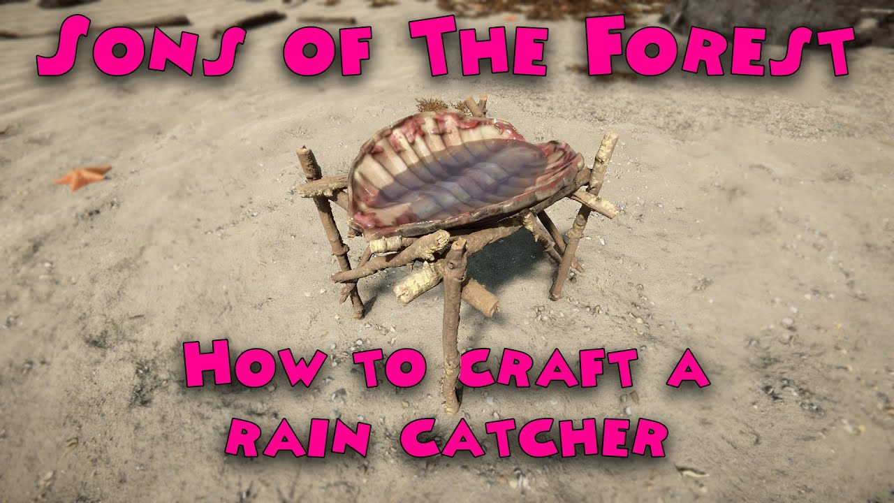 Read more about the article Sons of The Forest – How to craft a Rain Catcher