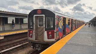 (7) & (7X) Train Action at 40 Steet-Lowery Street