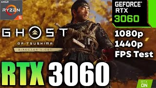 Ghost of Tsushima on RTX 3060 - 1080p 1440p PC Performance Test
