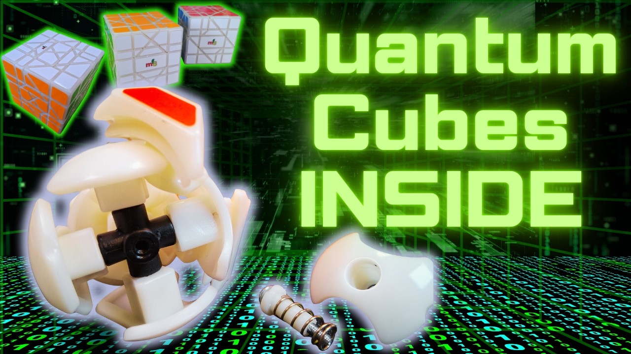 🔥Quantum Cube DESMONTADO: MECANISMO y Combinación de Piezas entre  Diferentes Versiones 1, 2 y 3.✅