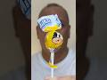 👂ASMR MILKITA THE REAL MILK LOLLIPOP CANDY BANANA FLAVOR EATING SOUNDS👂#shorts #asmr
