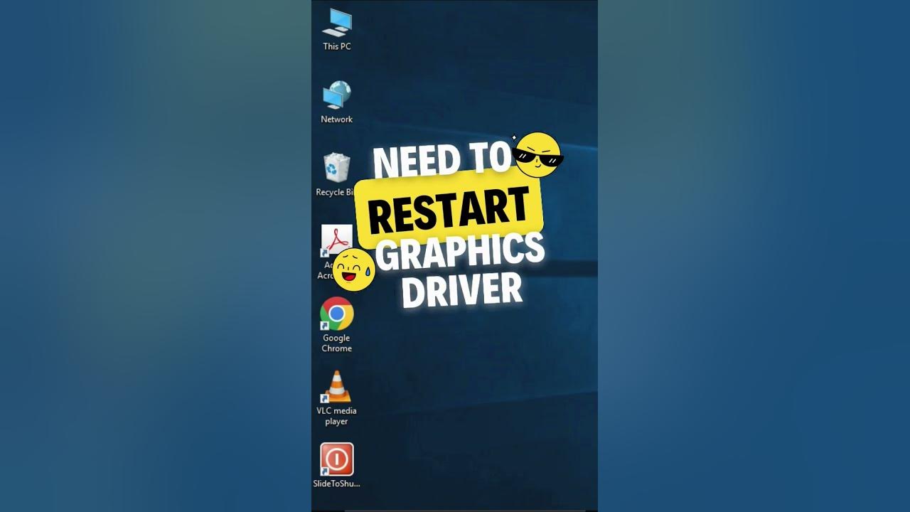 Reset graphics driver with keyboard shortcut fix black screen 