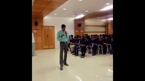 2018 07 16 VELTECH OWNED BY RS TRUST DEPT OF EEE GUEST LECTURE