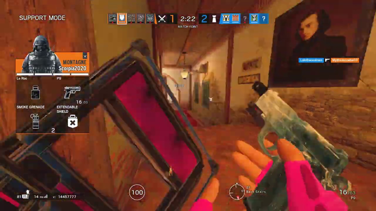 Insane 1v4 Clutch as Montagne | Rainbow Six Siege - YouTube