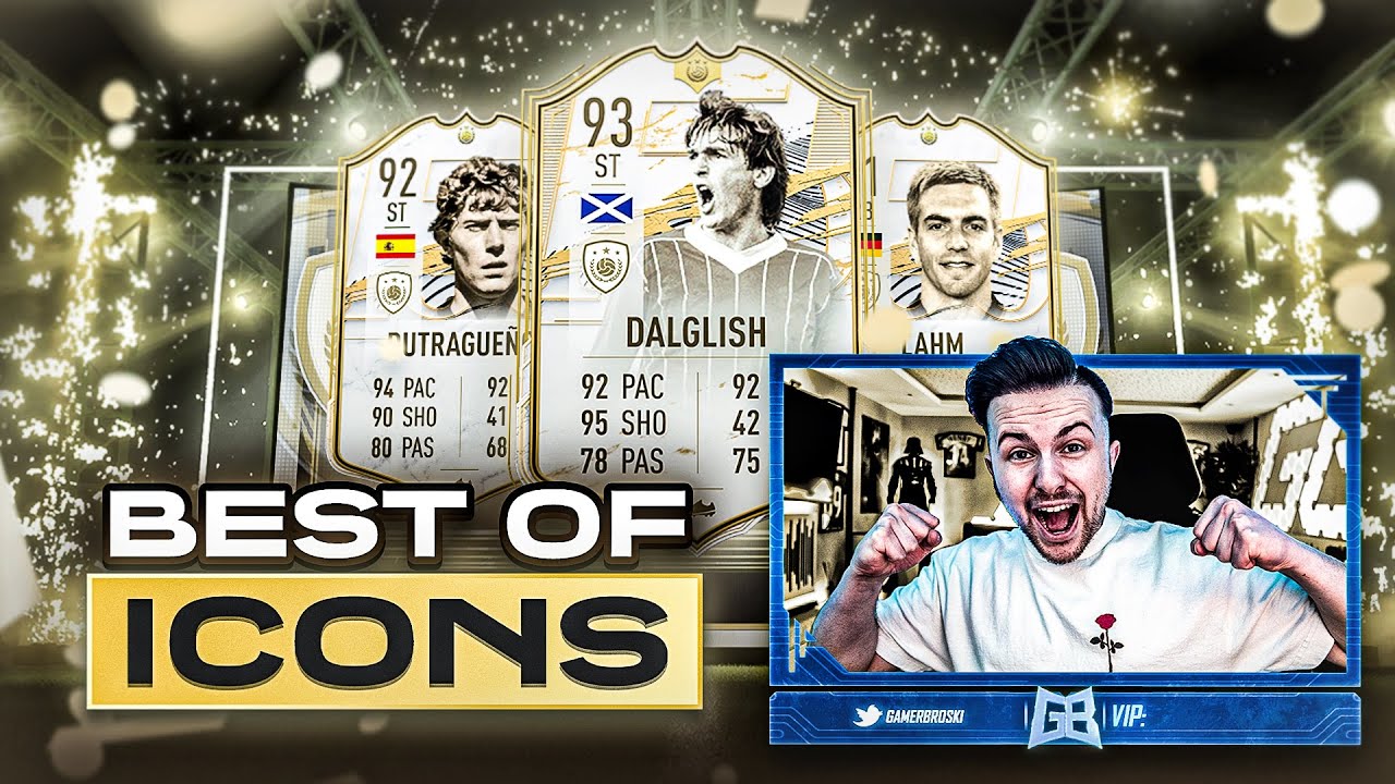 ALLE GEZOGENE ICONS von GAMERBROTHER in FIFA 21 😱🔥 | GamerBrother Stream Highlights