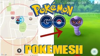 POKEMESH MAPA PARA ACHAR POKEMON NO POKEMON GO ! screenshot 5