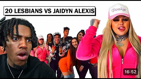 20 LESBIANS VS 1 RAPPER: JAIDYN ALEXIS | SHE TOOK HOME TWO FREAKS - THYLUVLOS REACTION