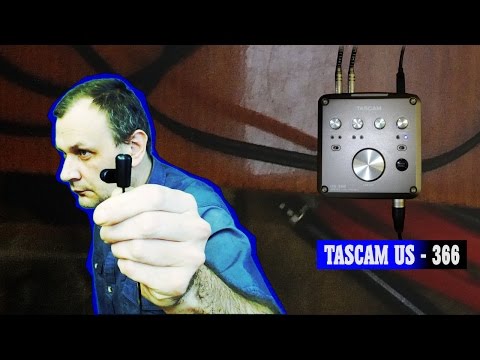 2 вольта для петличного микрофона в TASCAM US - 366, MIDI клавиатура в LMMS