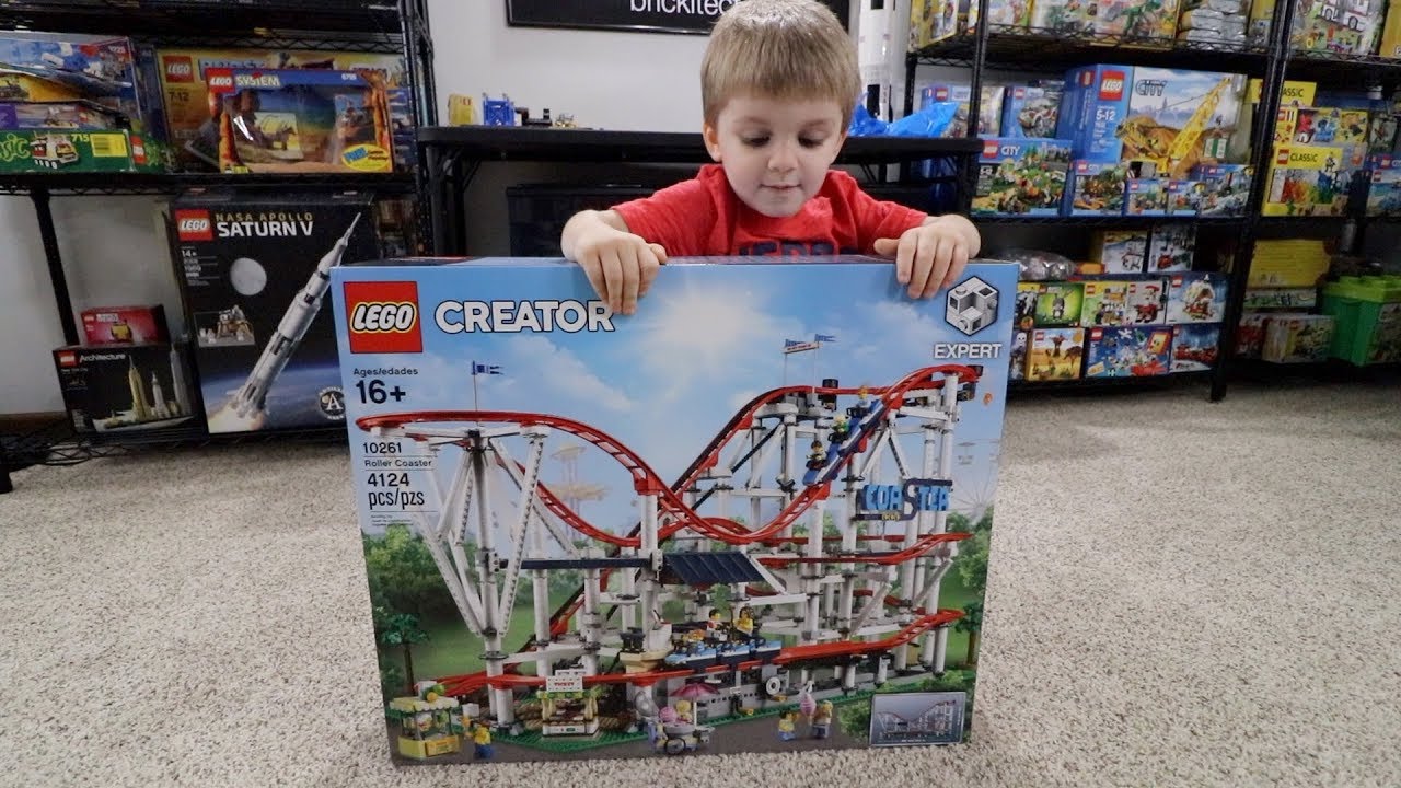 BUILDING THE LEGO CREATOR ROLLER COASTER (Part 1 of ?) - YouTube