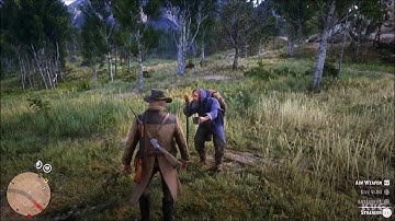 Red Dead Redemption 2 - Random Events (Help a Blind Man Again) - Open World Free Roam Gameplay HD