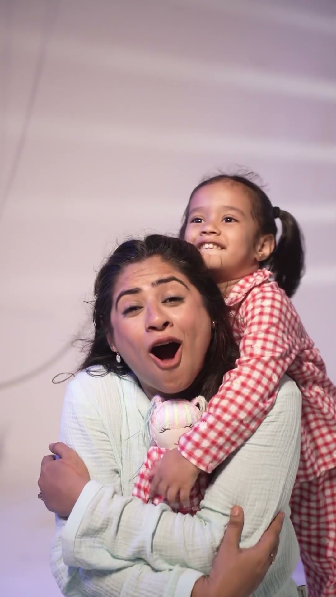 GRW Aadya and Doll ! Who is more cute ? #littleglove