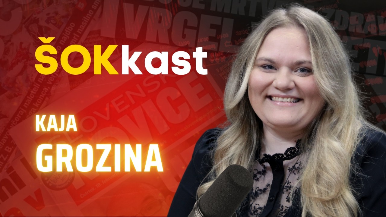 Kaja Grozina v ŠOKkastu: Prijateljica jo je prijavila policiji, takrat je doživela dno