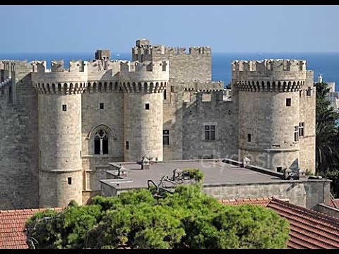 THE PALACE OF THE GRAND MASTER OF THE KNIGHTS, RHODES, GREECE. *INSIDE THE  MUSEUM* 