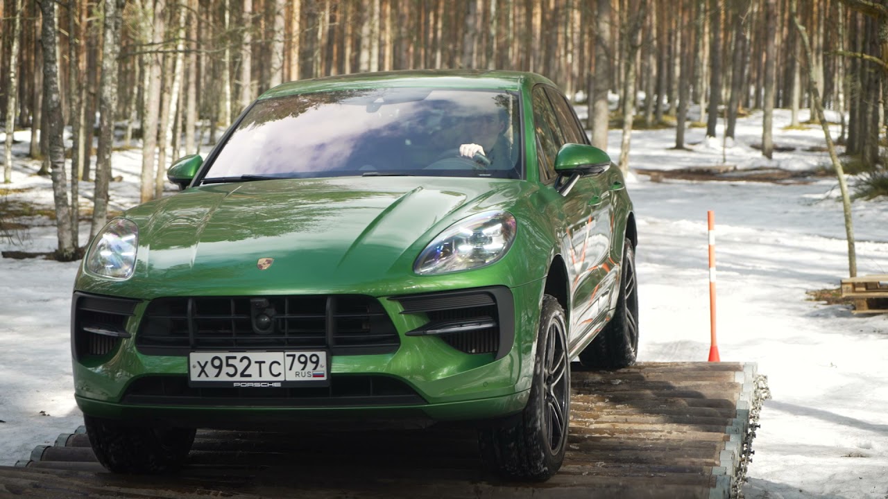 Внедорожный тест-драйв  Porsche Cayenne и Macan в загородном комплексе "Золотой Ручей"