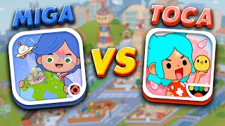 Toca Boca vs Miga Town ❤️ Toca life world vs Miga My World screenshot 2