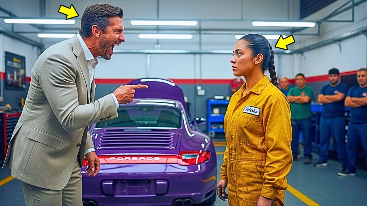 “¡TE DOY UN MES DE MI SALARIO SI FUNCIONA!” — GRITÓ EL JEFE, MINUTOS DESPUÉS, LA MECÁNICA LE HIZO...