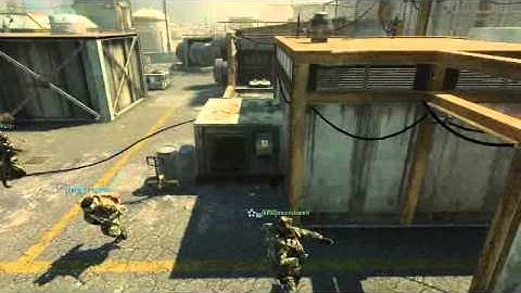 Call of Duty: Black Ops - Random tomahawk across map! AMAZING!!!!