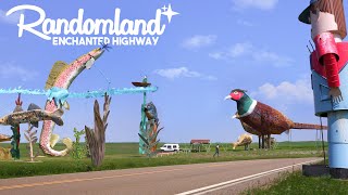 America's Craziest Highway! The Enchanted Highway... and Castle!