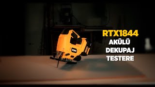 RTX1844 Şarjlı Dekupaj Testere by RTRMAX Powerful Machines 199 views 5 months ago 1 minute, 24 seconds