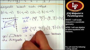 [C6] Midpoint in Parallelograms