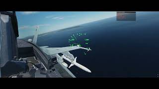 DCS F/A18 Hornet - Marianas Map - SEAD Mission 21.04.2026