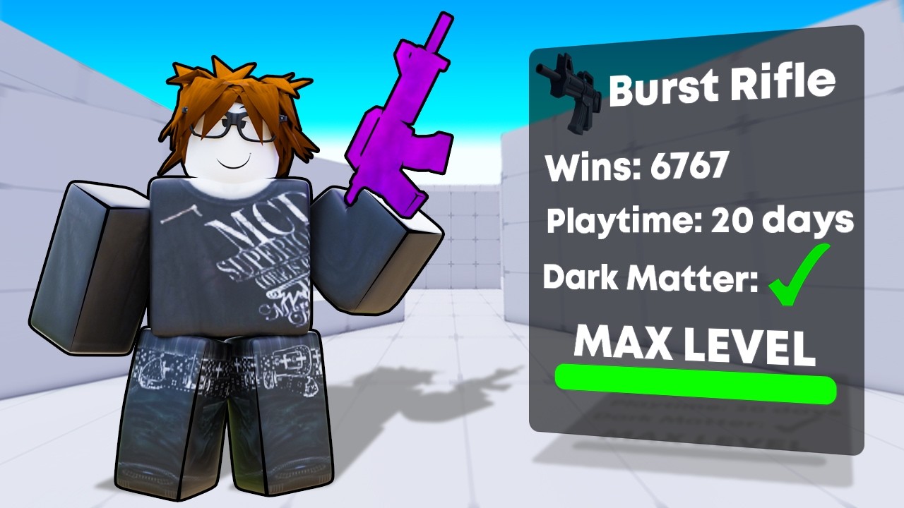 I MASTERED the burst rifle in roblox RIVALS.. - YouTube