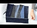 EJ-Up cycle 88/ DIY JEANS | RECYCLE OLD JEANS | DIY BAG SEWING TUTORIAL/jeans shoulder bag/숄더가방 만들기