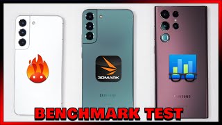 Samsung Galaxy S22 S22+ S22 Ultra Benchmark Test Geekbench Antutu 3DMark