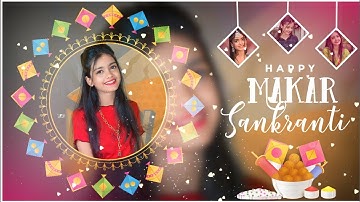 Makar Sankranti Video Editing Kinemaster | Makar Sankranti Status 2023| Makar Sankranti Black Screen