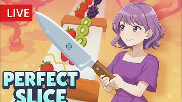 ‎Perfect Slices Part of 257🔪🍅🍌🍉🥯🥞🥬 #live #shortslive‎‎‎‎ #perfectslices #game
