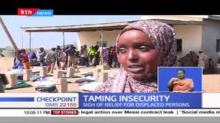 Sigh of relief as dozens internally displaced persons from Moyale receive assorted donations