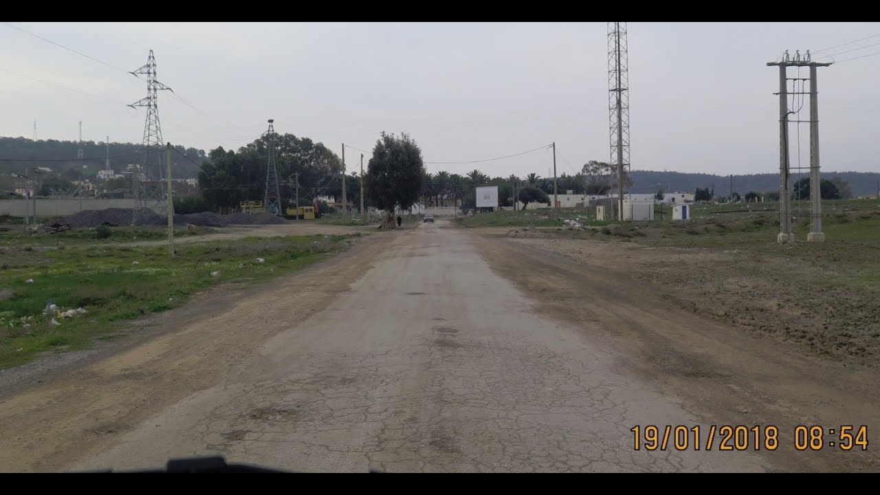 جولة من طنجة الى قرية حجر النحل 25 كلم من المدينة 19 01 2018 morocco tangier