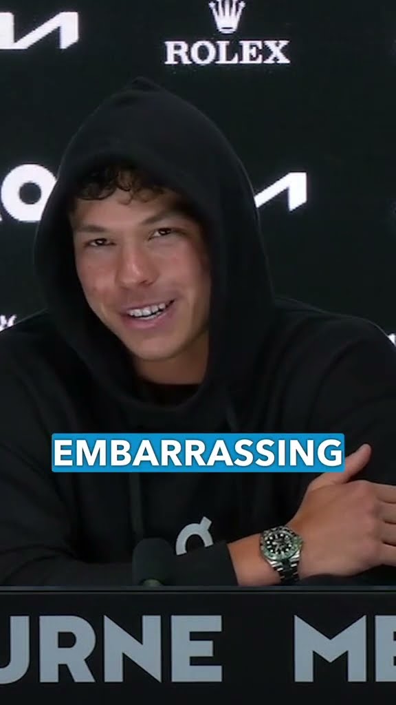 Ben Shelton on the treatment of players by the media during on-court interviews.