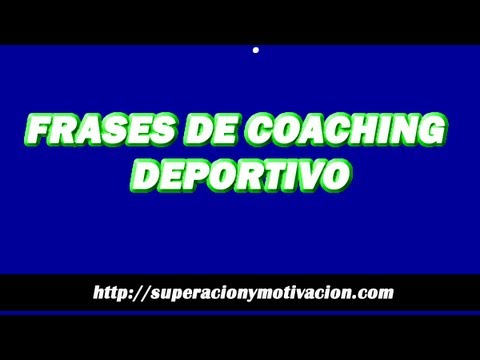 Frases de Coaching Deportivo - YouTube